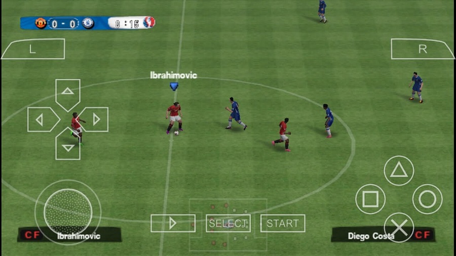 تحميل لعبة PES 2017 psp للاندرويد على محاكي ppsspp