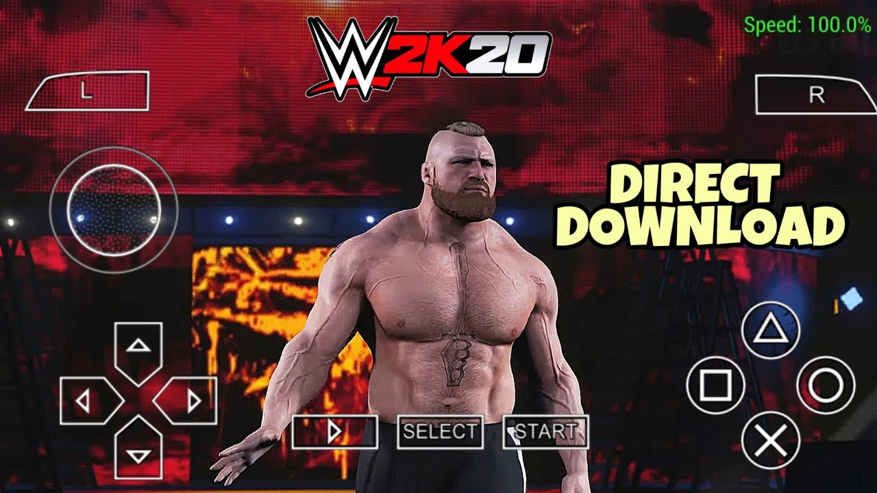 Download WWE 2K24 PPSSPP (Highly Compressed) ISO ROM – Android Pocket