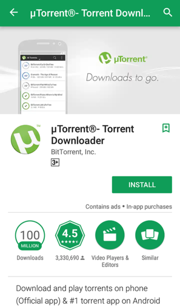 utorrent free download for android