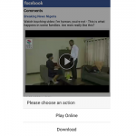 download facebook videos to mobile feature